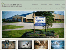 Tablet Screenshot of mvcbc.org
